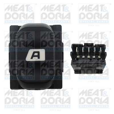 Switch, window regulator